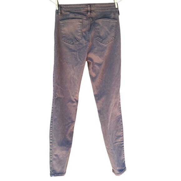 Buffalo David Bitton Hanna Lavender High Rise Soft Stretch Skinny Jeans Size 4 - Picture 7 of 12